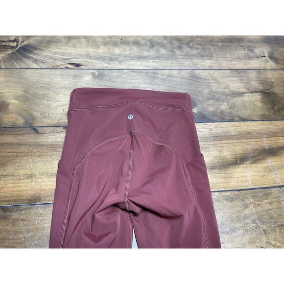 Lululemon Size 4 Brown Women’s Power Through High Rise Leggings - Picture 8 of 11